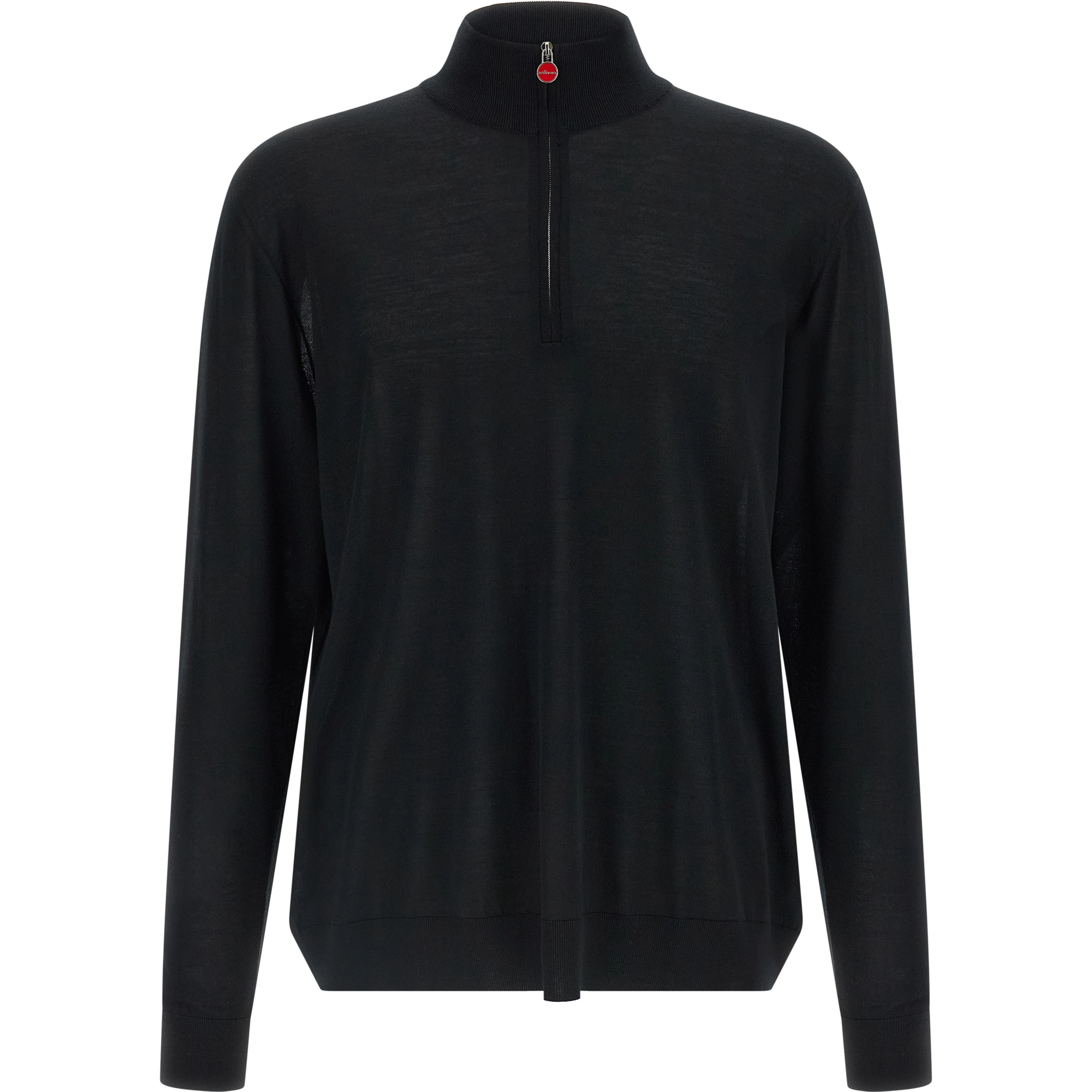 Black Wool Cardigan