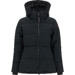 Black Polyester Parka