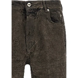 Gray Cotton Bermuda Shorts
