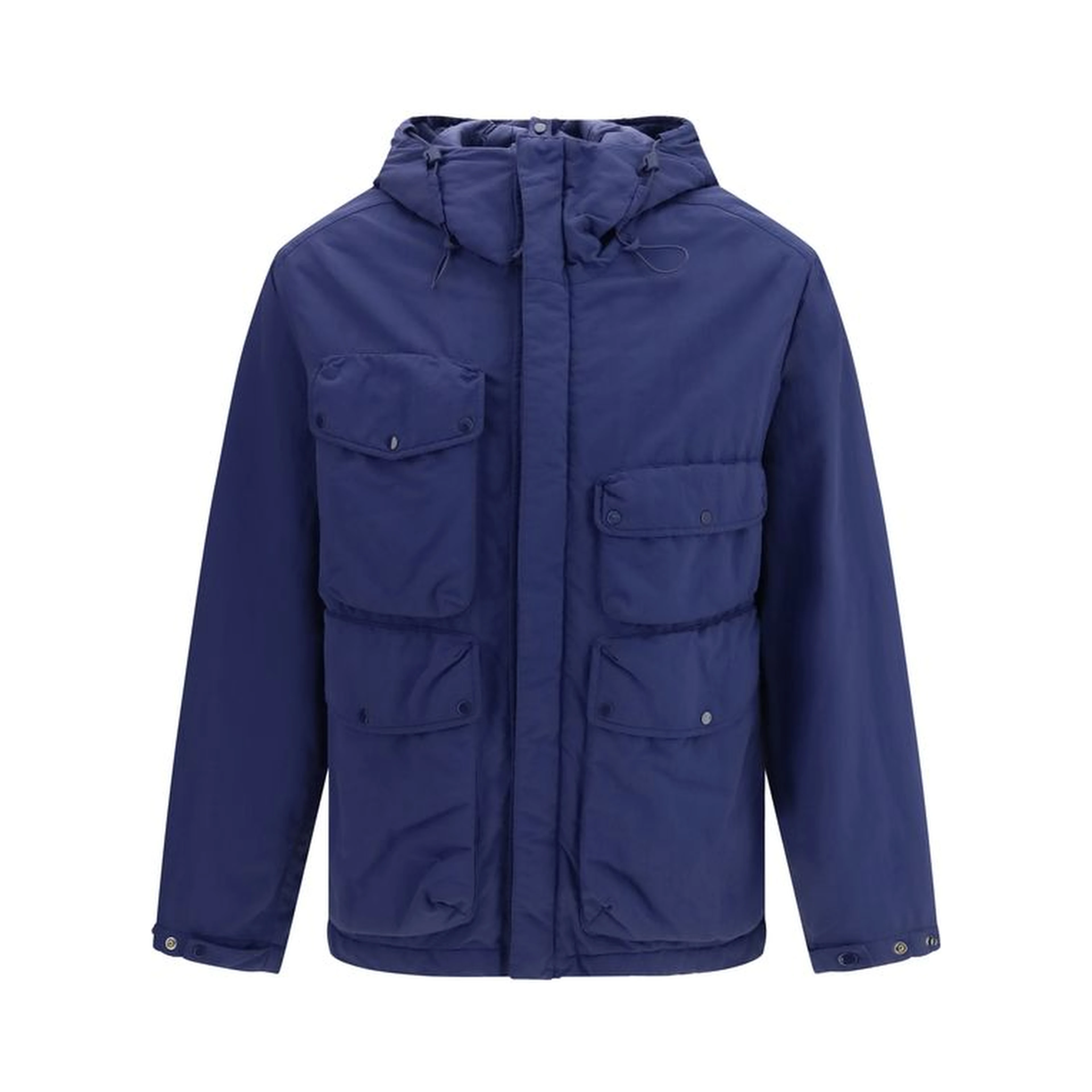 Blue Polyamide Shell Jacket