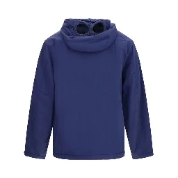 Blue Polyamide Shell Jacket