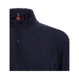 Blue Wool Cardigan