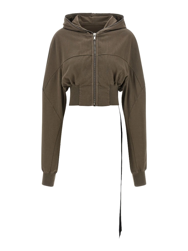 Gray Cotton Hoodie