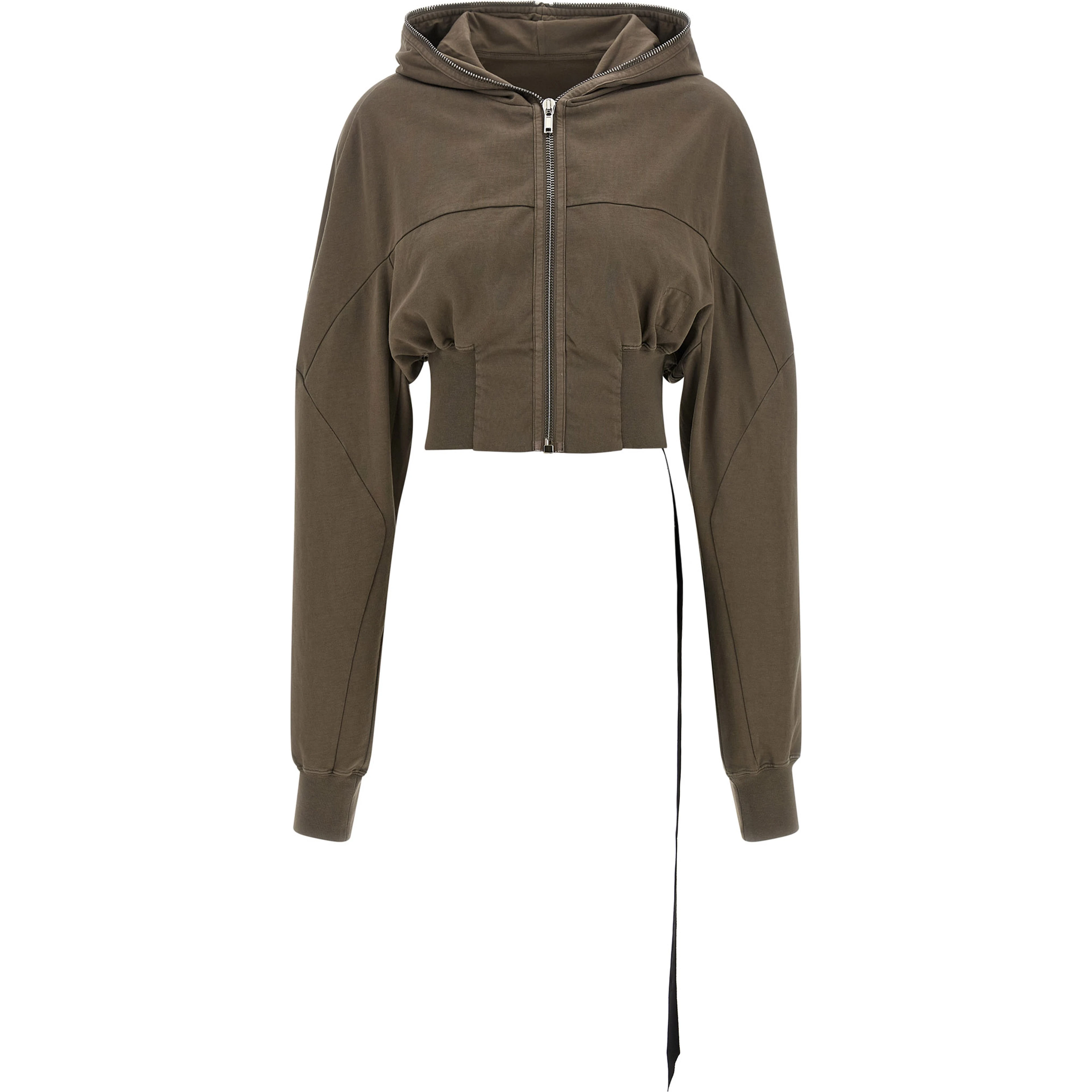 Gray Cotton Hoodie