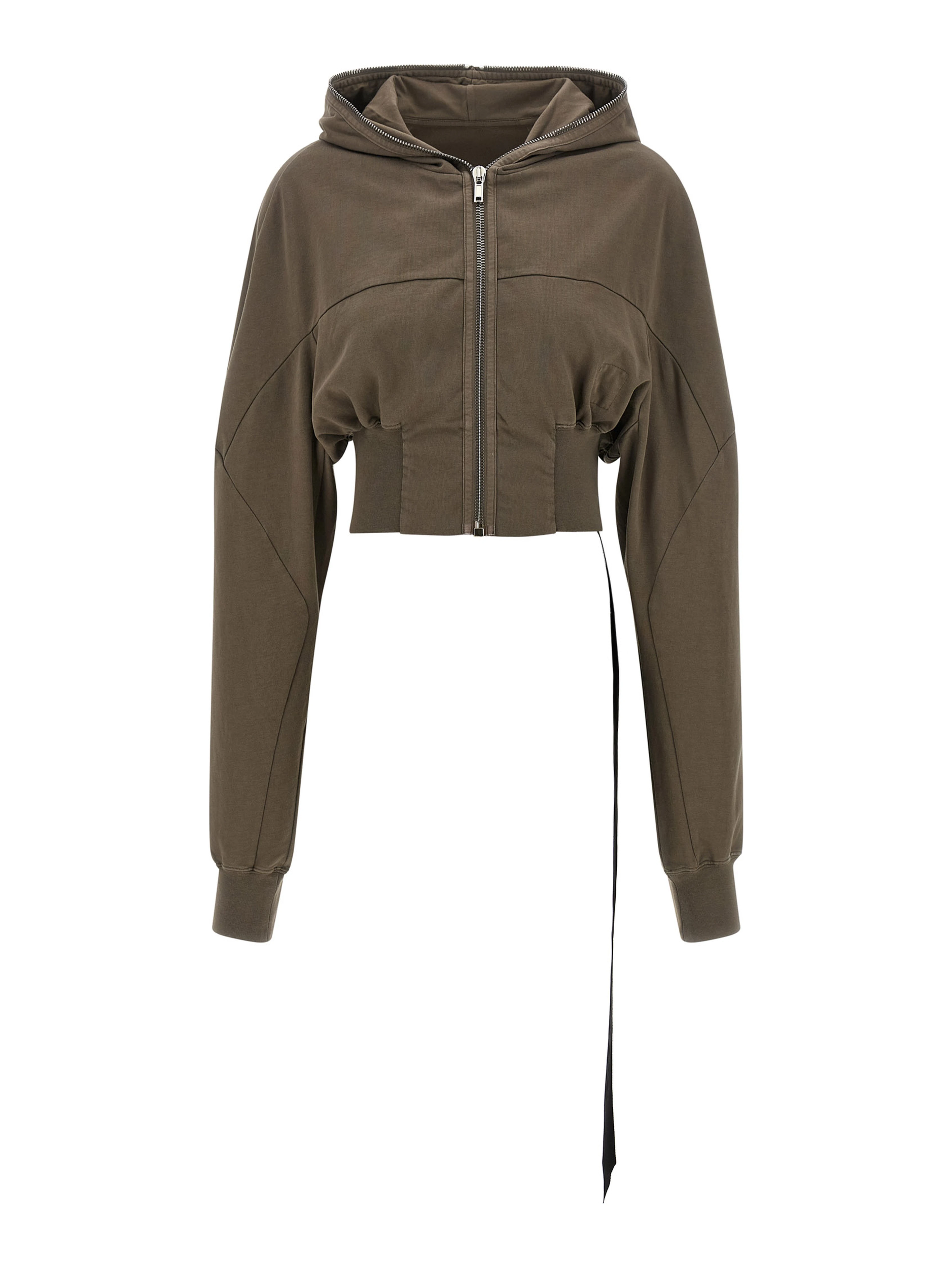 Gray Cotton Hoodie