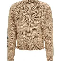 Beige Cotton Cardigan