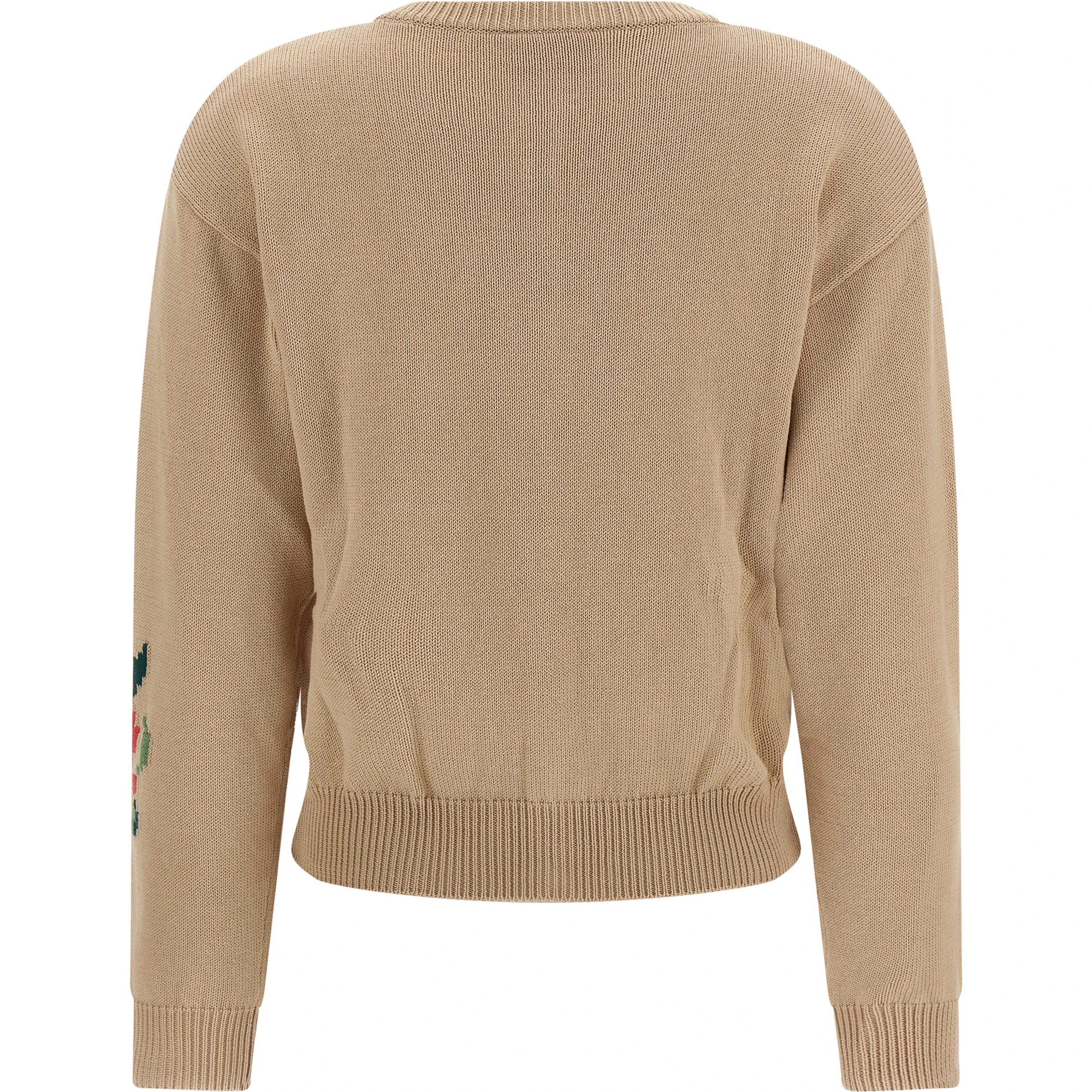 Beige Cotton Cardigan