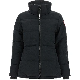 Black Polyester Parka