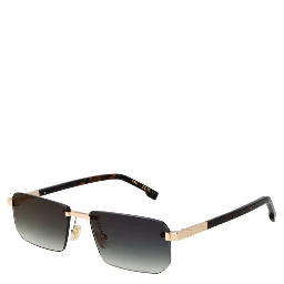 Rose Gold Metal Sunglasses