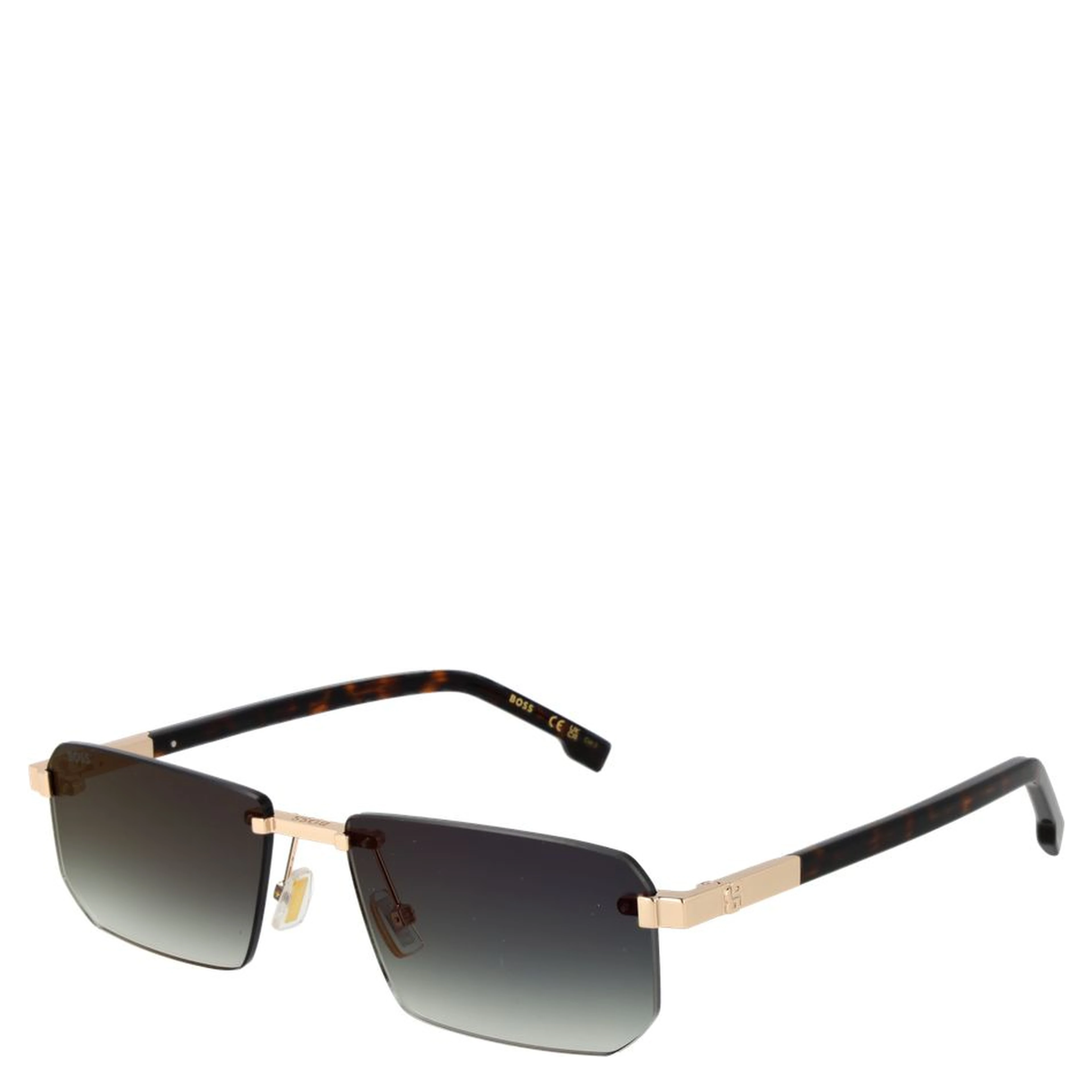 Rose Gold Metal Sunglasses