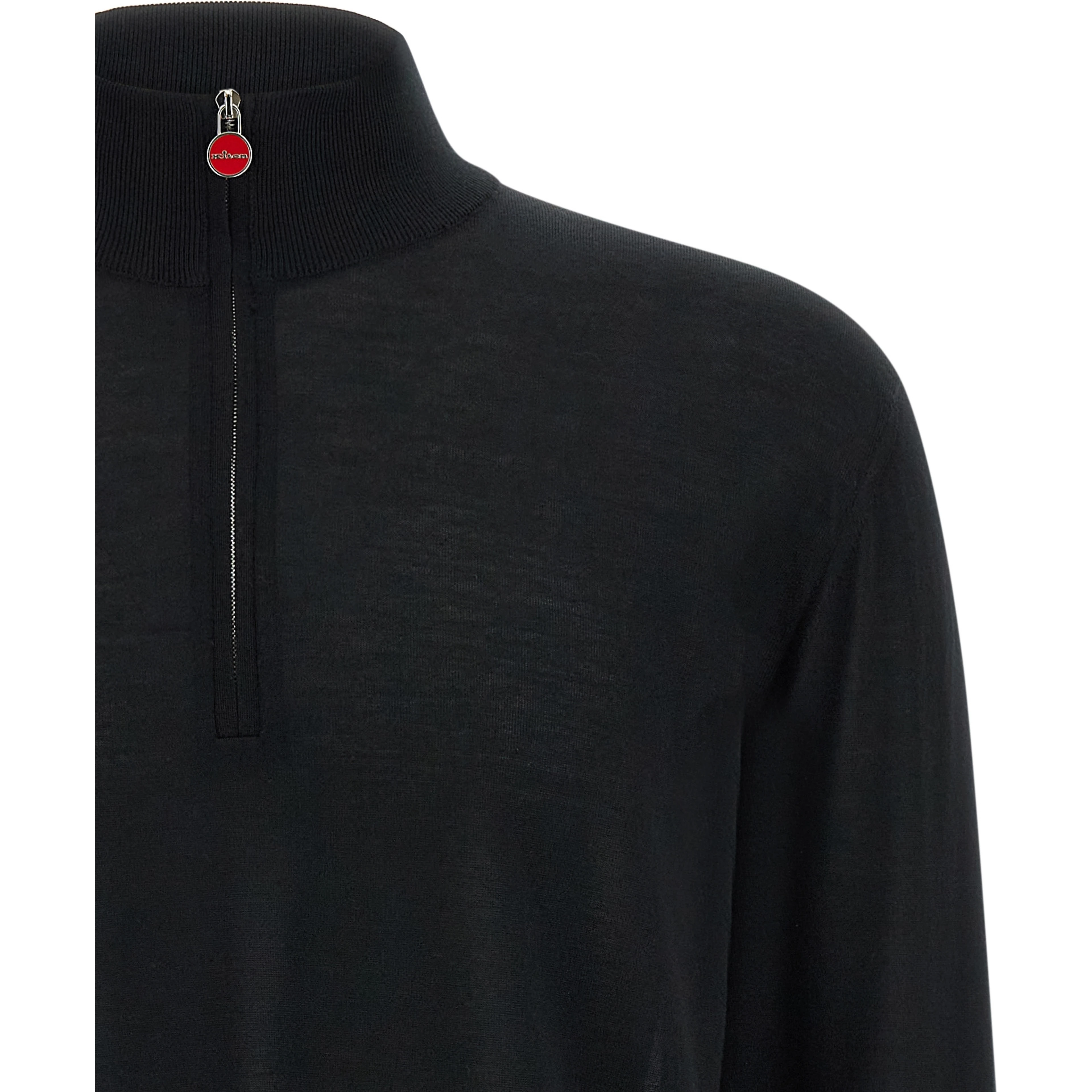 Black Wool Cardigan