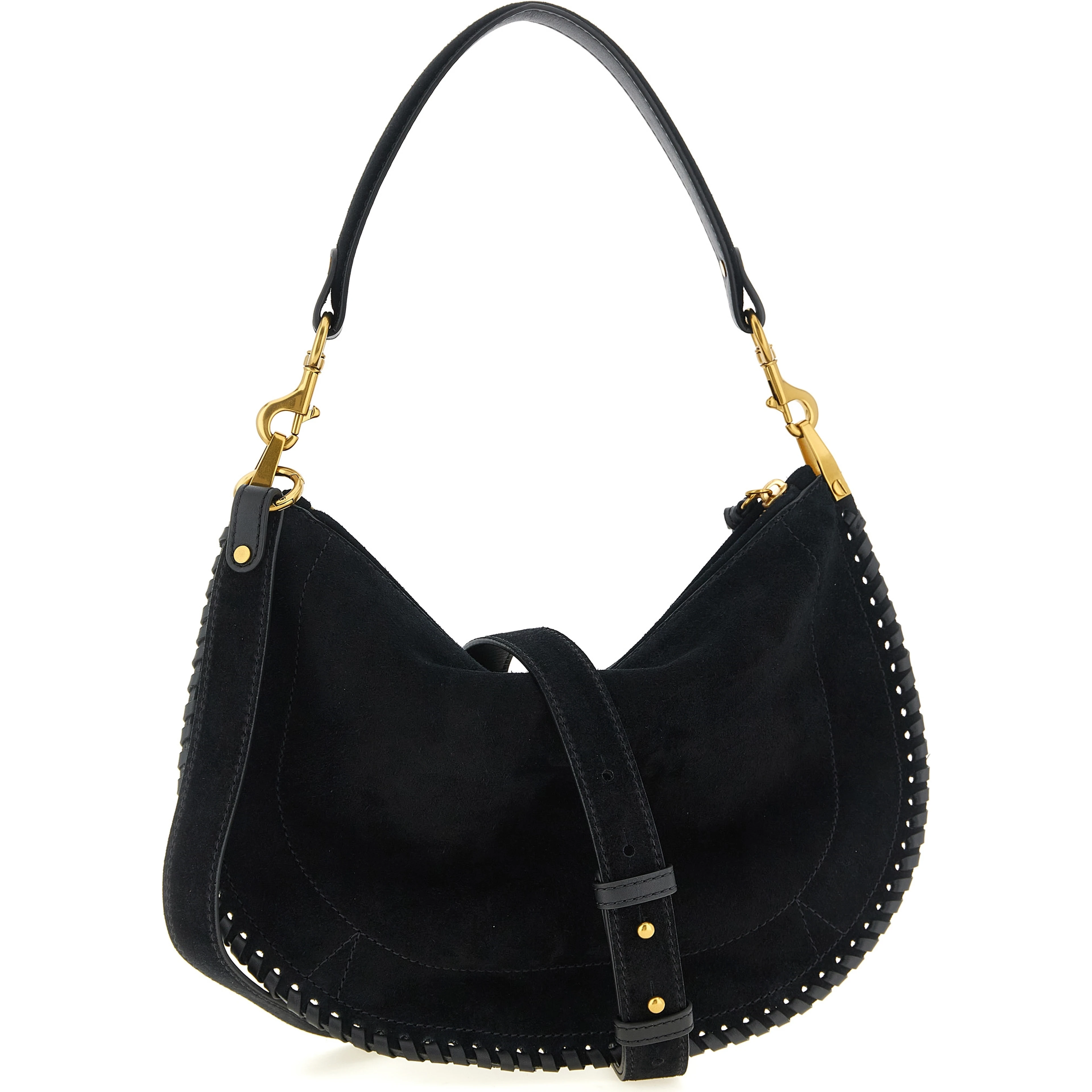 Black Cowhide Handbag