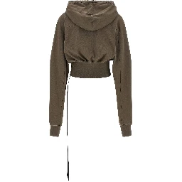 Gray Cotton Hoodie