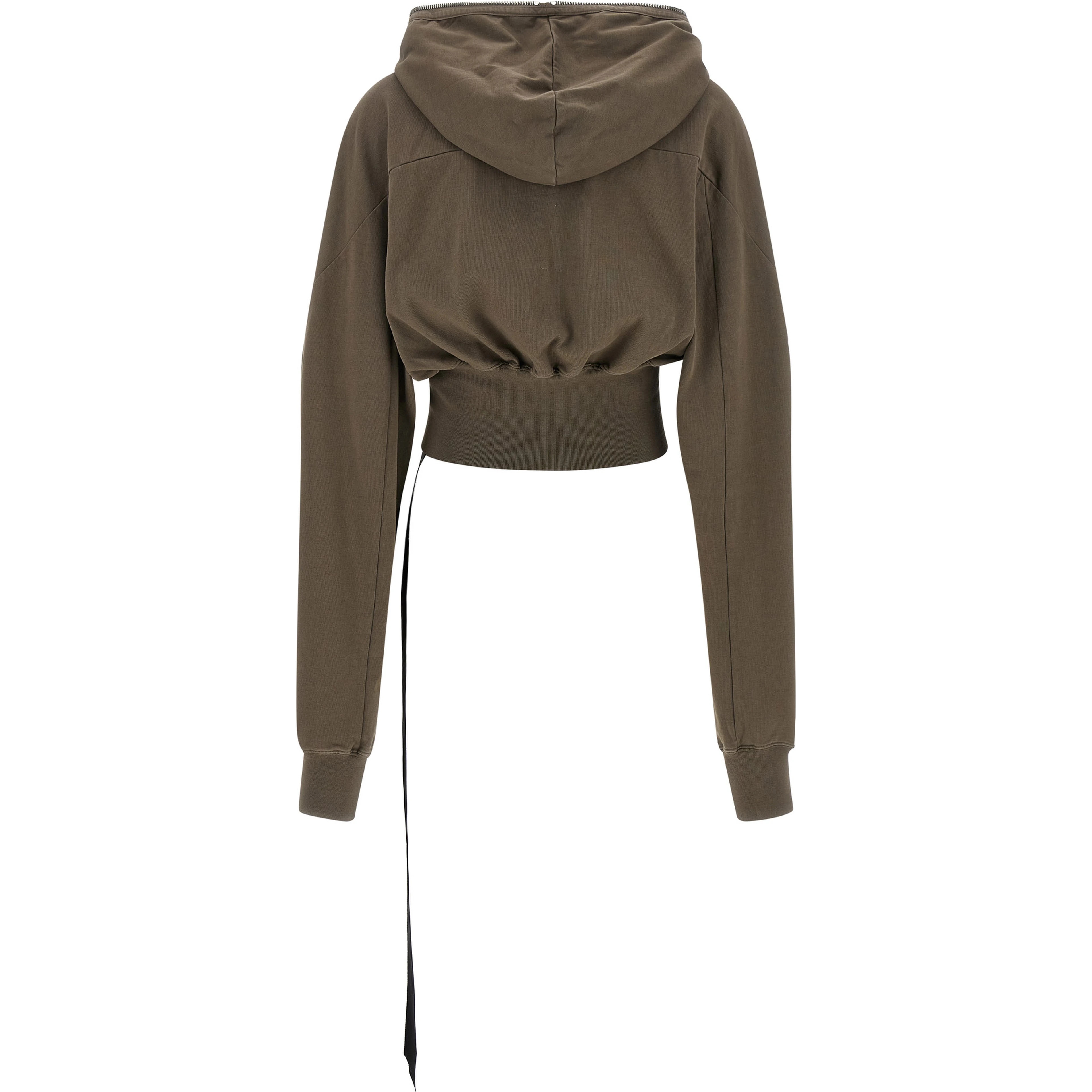 Gray Cotton Hoodie