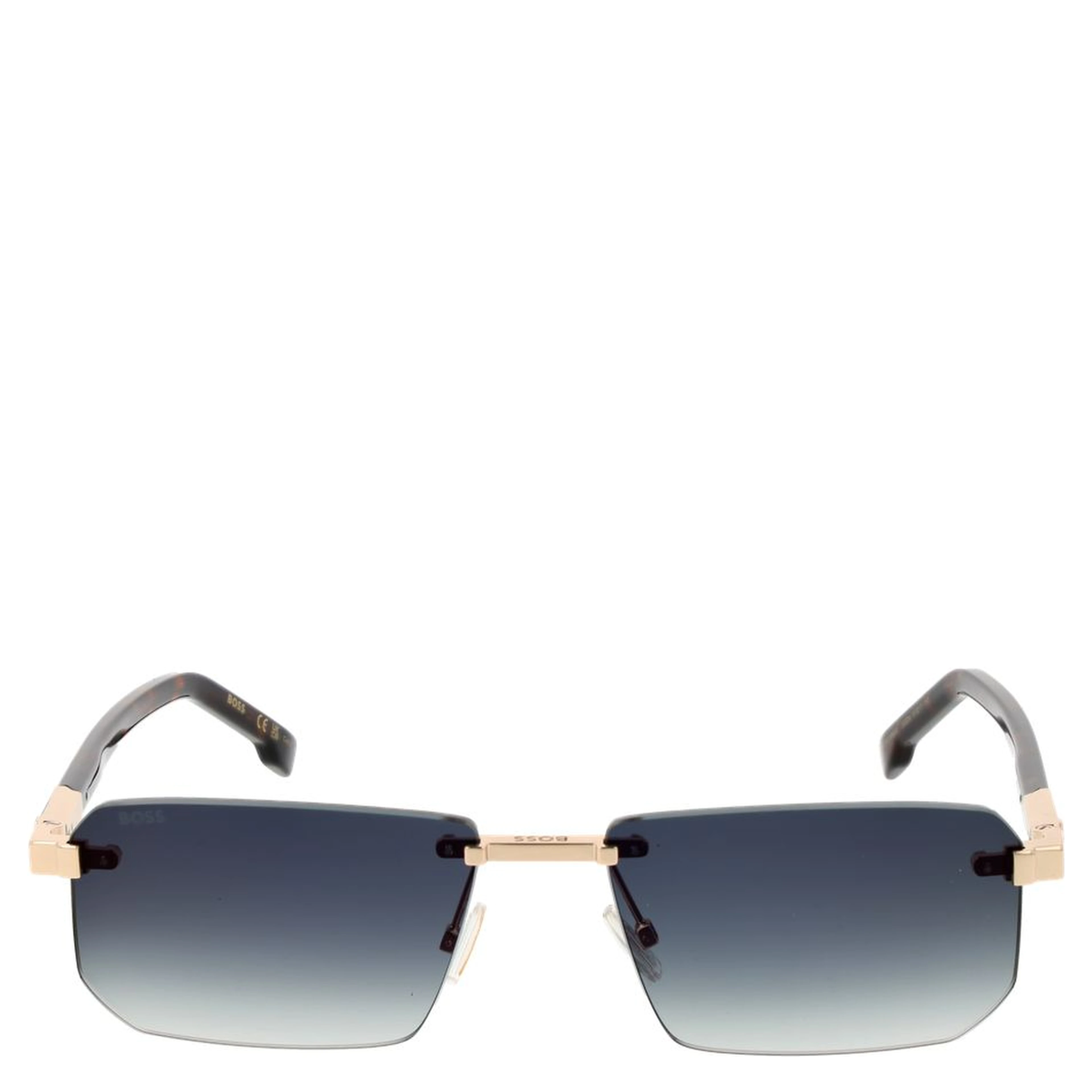 Rose Gold Metal Sunglasses