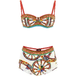 Multicolor Polyamide Bikini