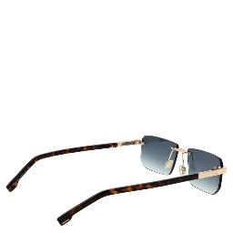 Rose Gold Metal Sunglasses