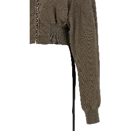 Gray Cotton Hoodie