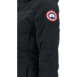 Black Polyester Parka