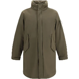 Bicolor Polyamide Parka