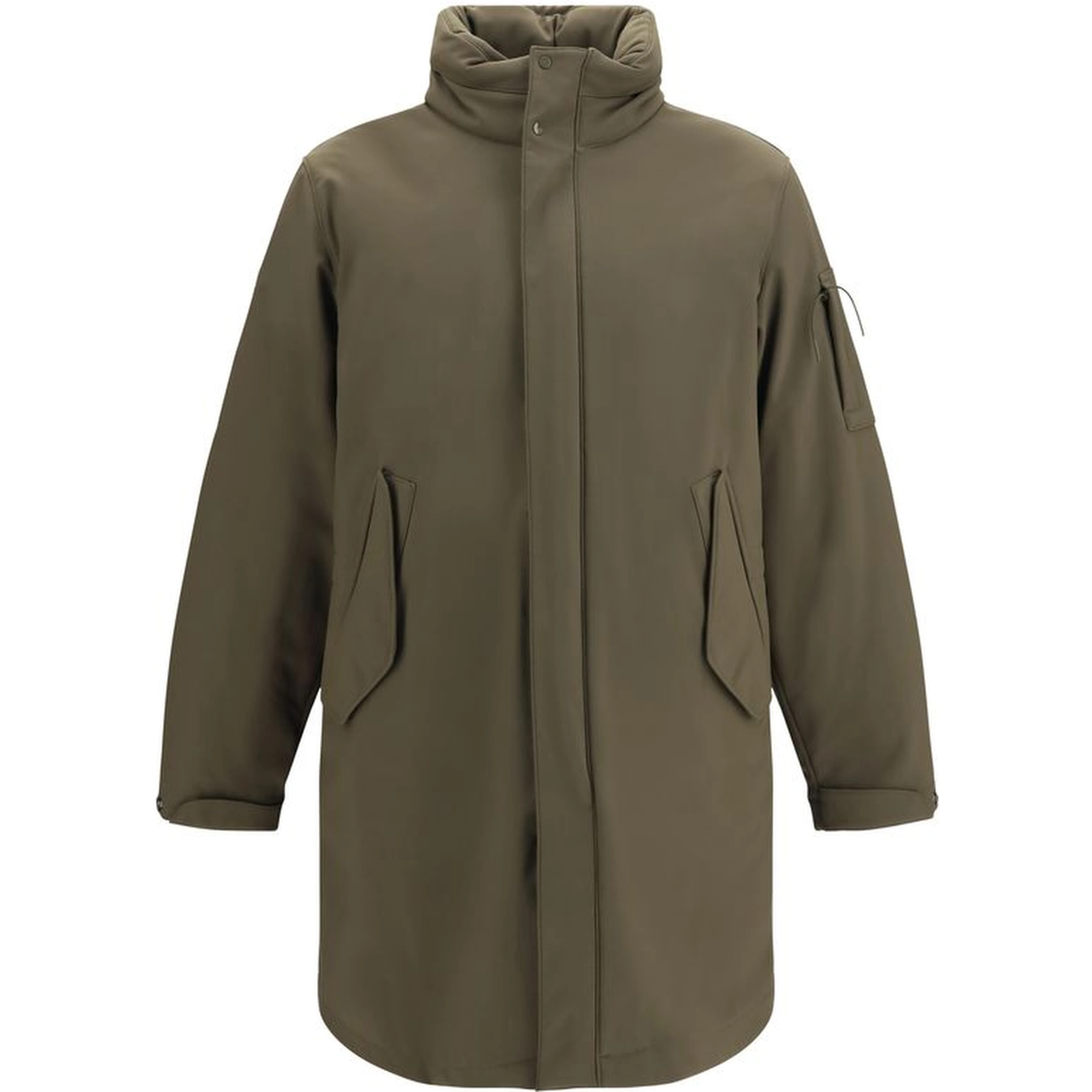 Bicolor Polyamide Parka