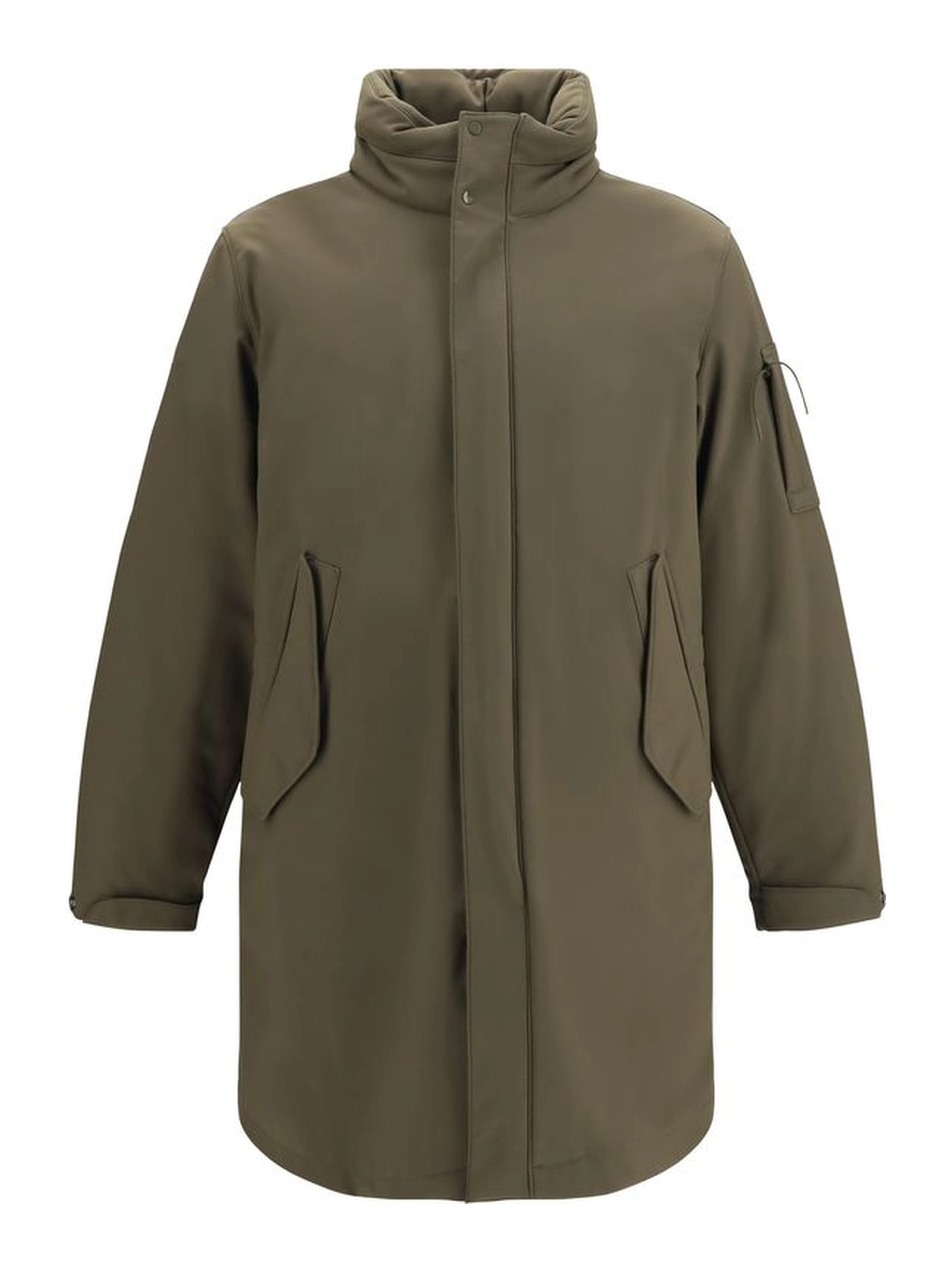Bicolor Polyamide Parka
