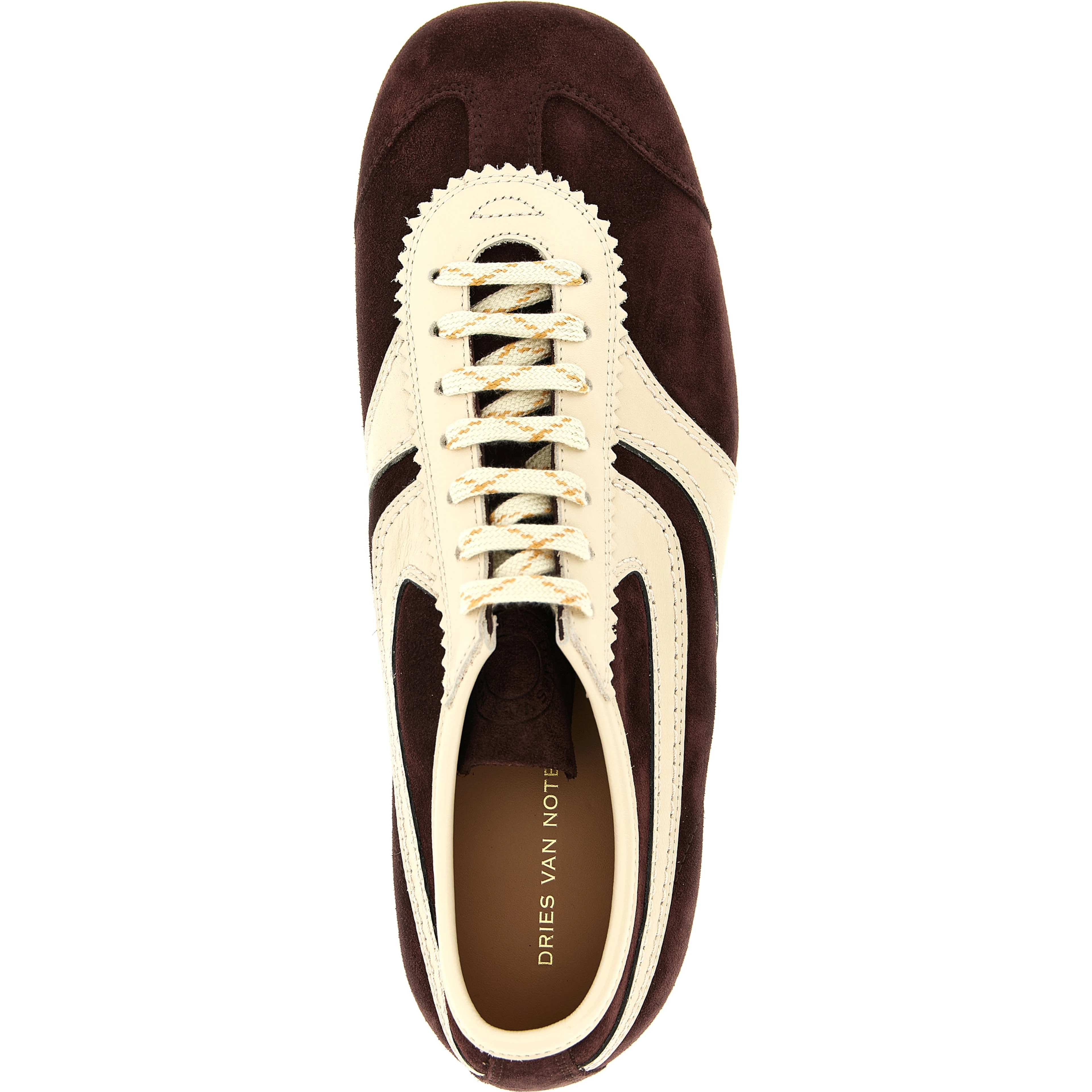 Bordeaux Calfskin Low Top Sneakers