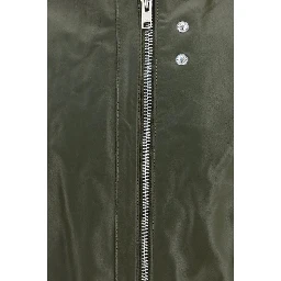 Bicolor Calf Leather Bos Taurus Leather Jacket