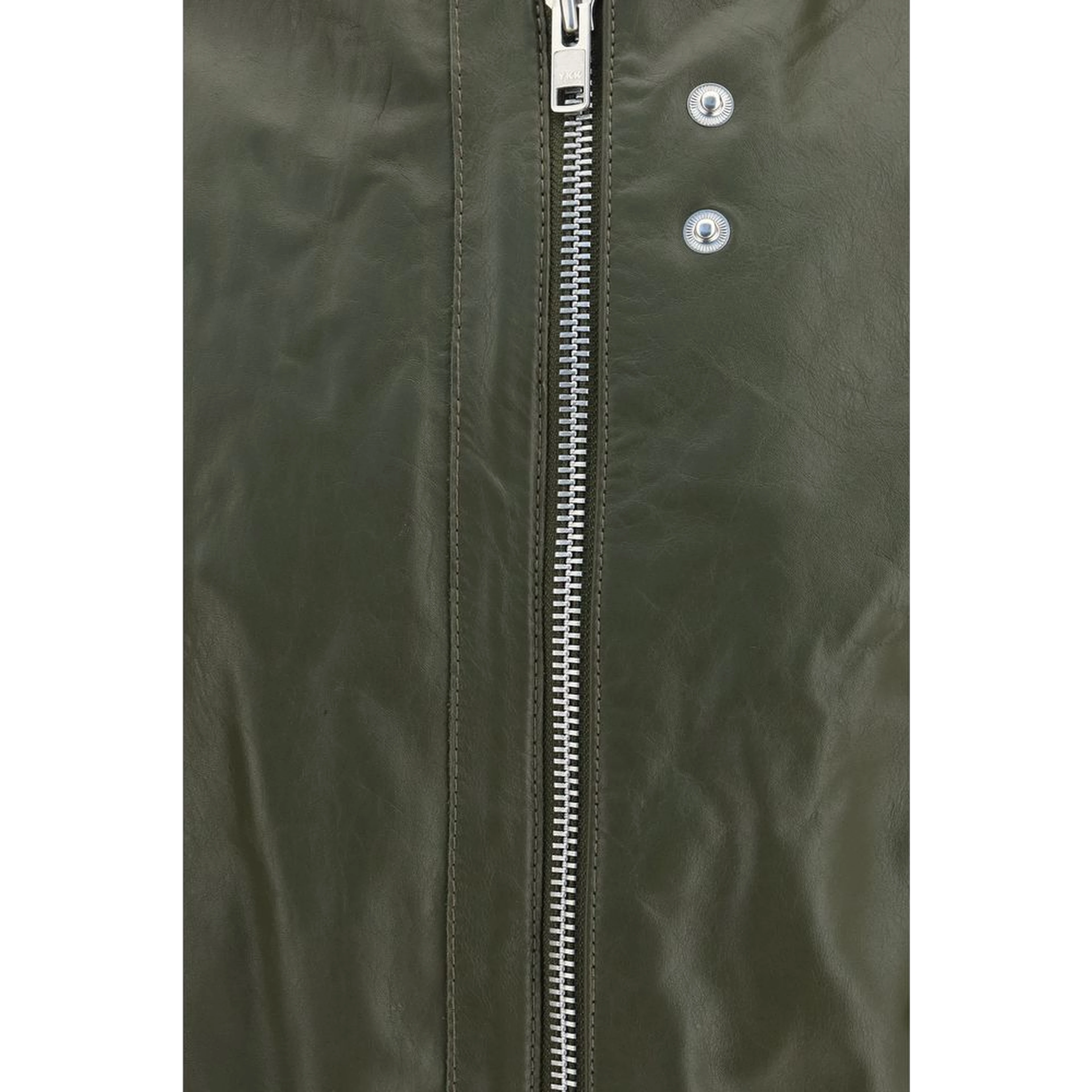 Bicolor Calf Leather Bos Taurus Leather Jacket