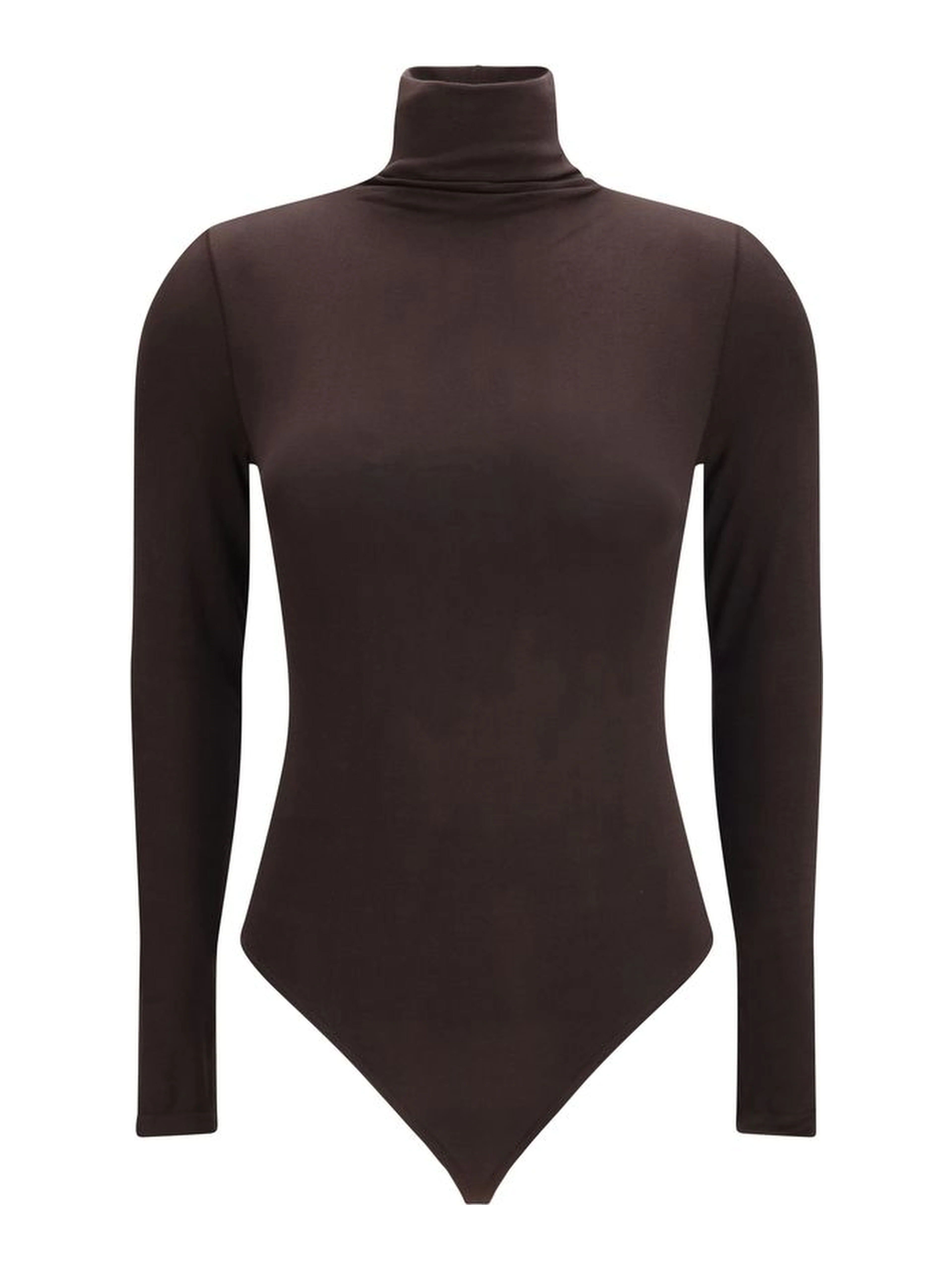 Brown Cotton Bodysuit