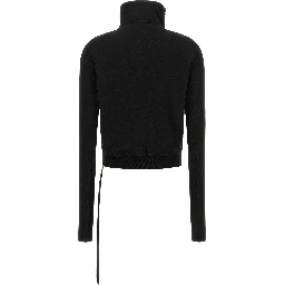 Black Cotton Sweatshirt
