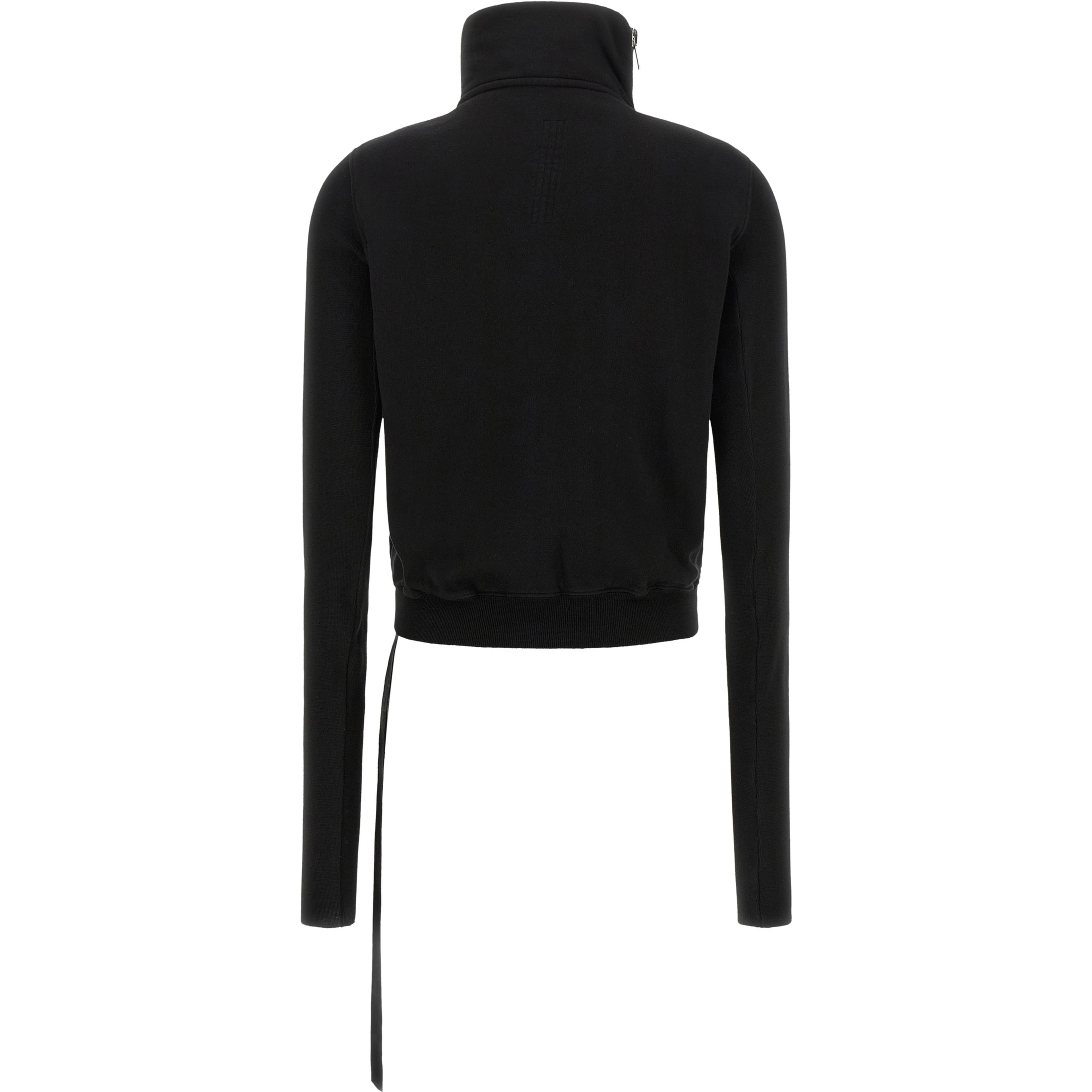 Black Cotton Sweatshirt