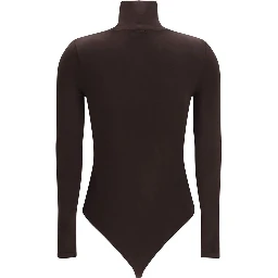 Brown Cotton Bodysuit