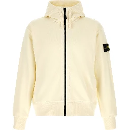 White Cotton Sweatshirt