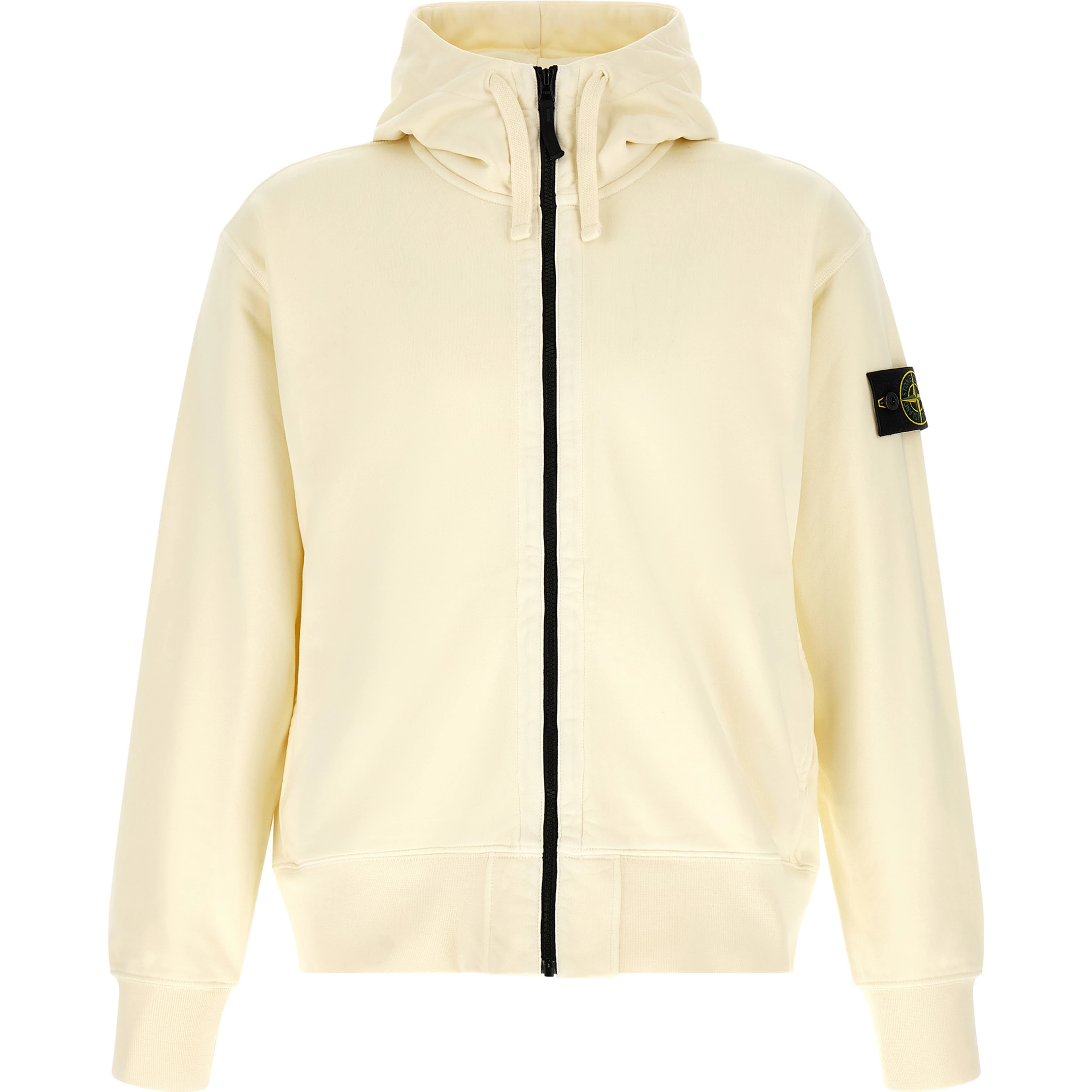 White Cotton Sweatshirt