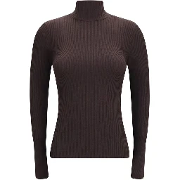 Brown Wool Oves Aries Turtleneck