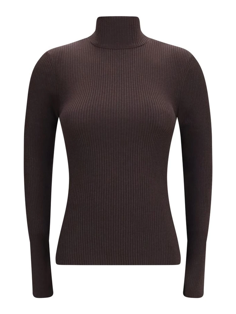 Brown Wool Oves Aries Turtleneck