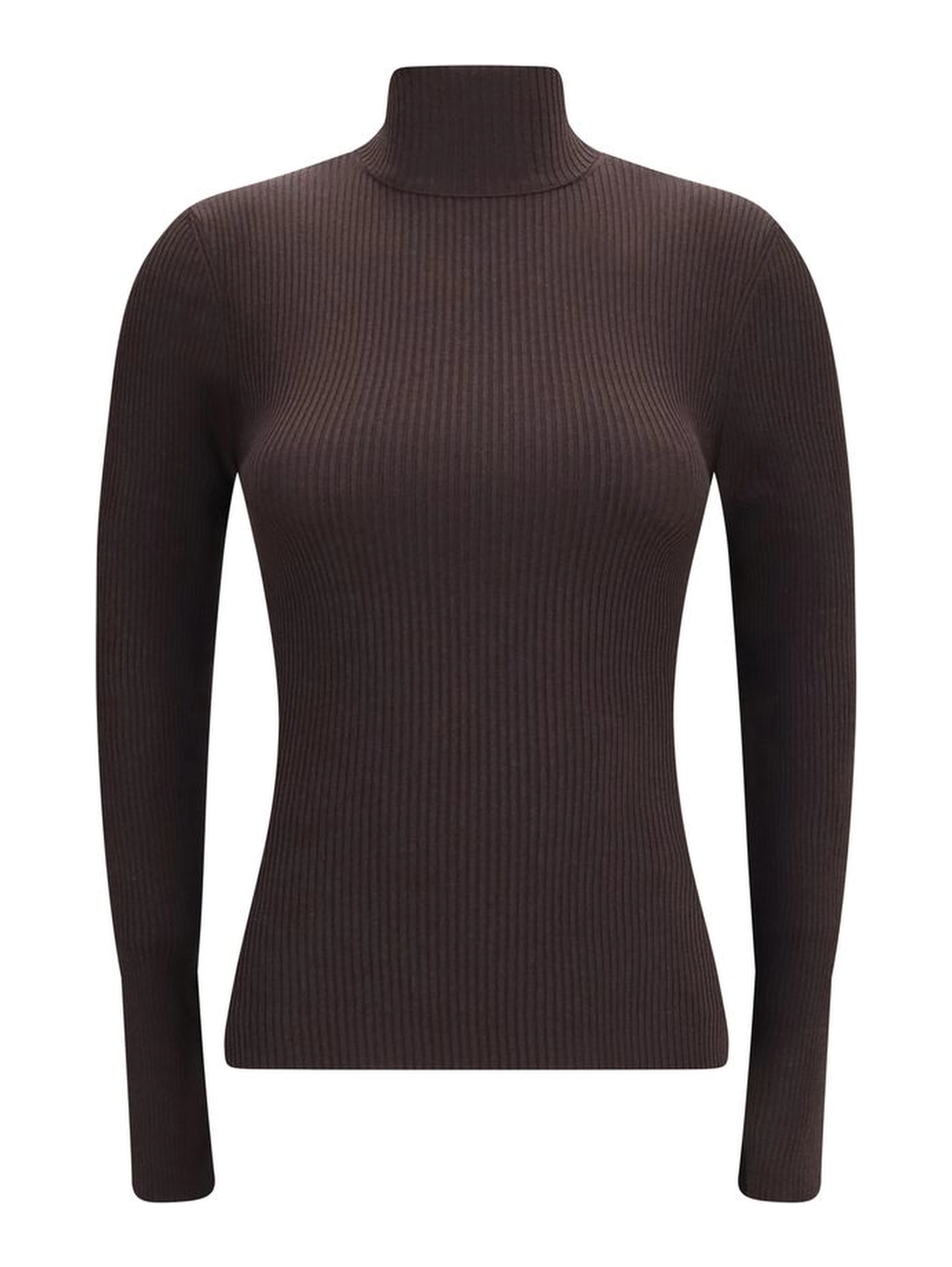 Brown Wool Oves Aries Turtleneck