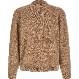 Beige Wool Cardigan