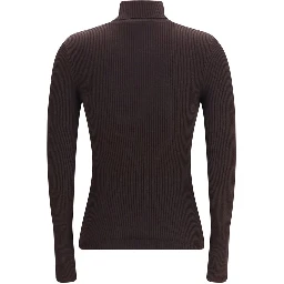 Brown Wool Oves Aries Turtleneck