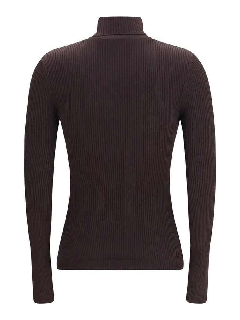 Brown Wool Oves Aries Turtleneck