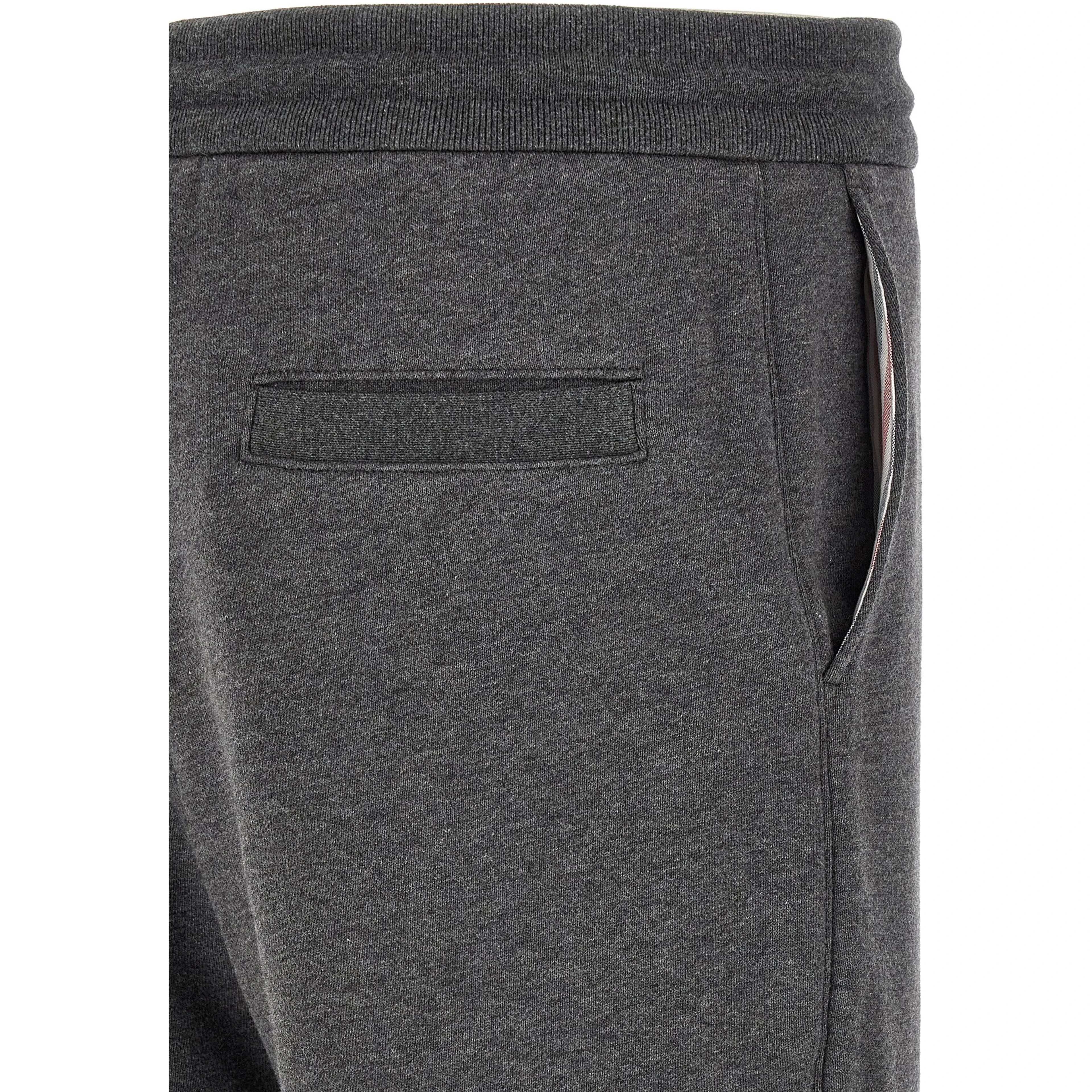 Gray Cotton Joggers (Workout Pants)
