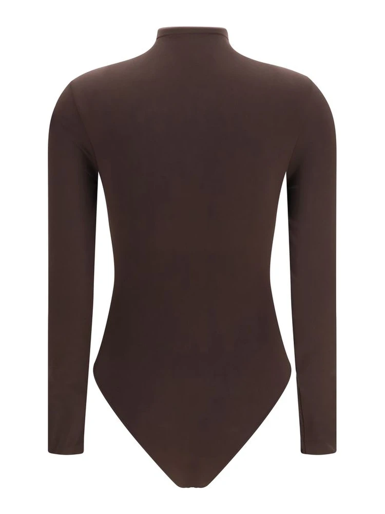 Brown Polyamide Bodysuit alternative