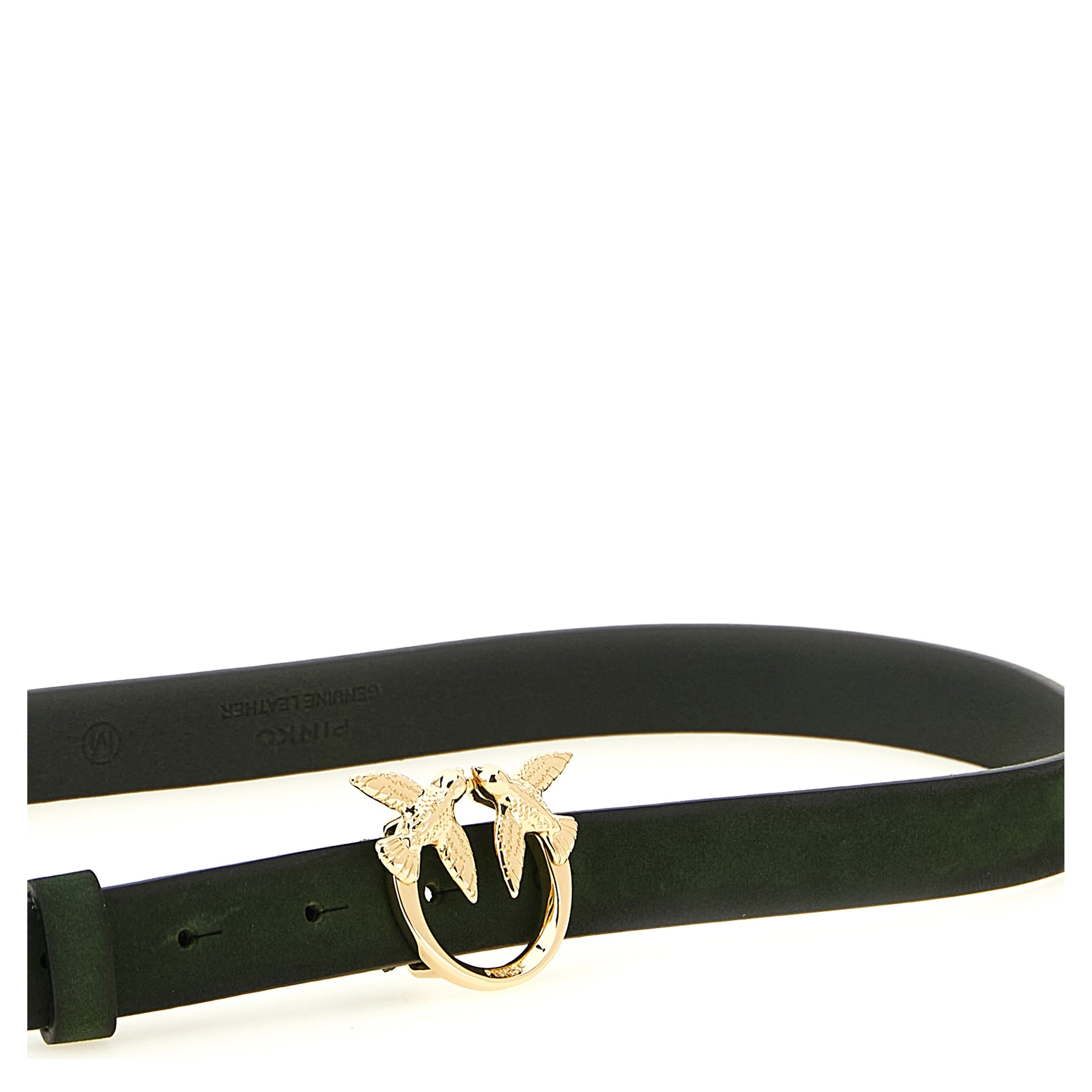 Bicolor Calfskin Regular Belt