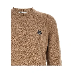 Beige Wool Cardigan