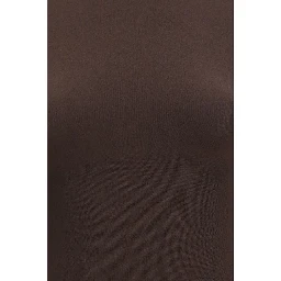 Brown Polyamide Bodysuit