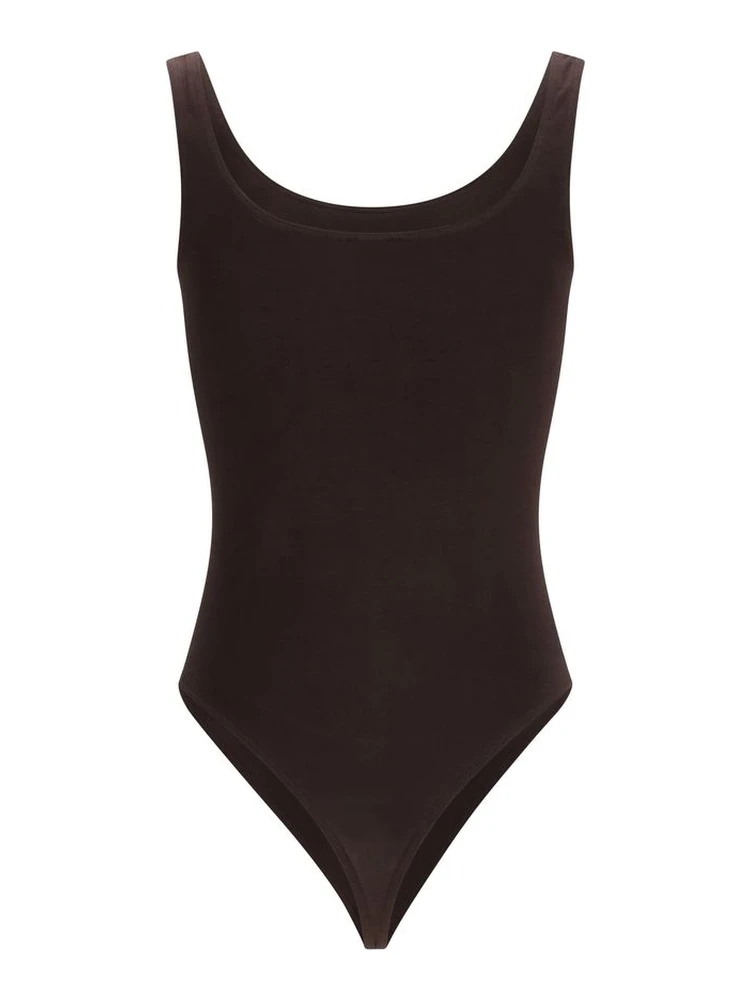 Brown Cotton Bodysuit alternative