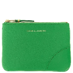 Bicolor Leather Cardholder