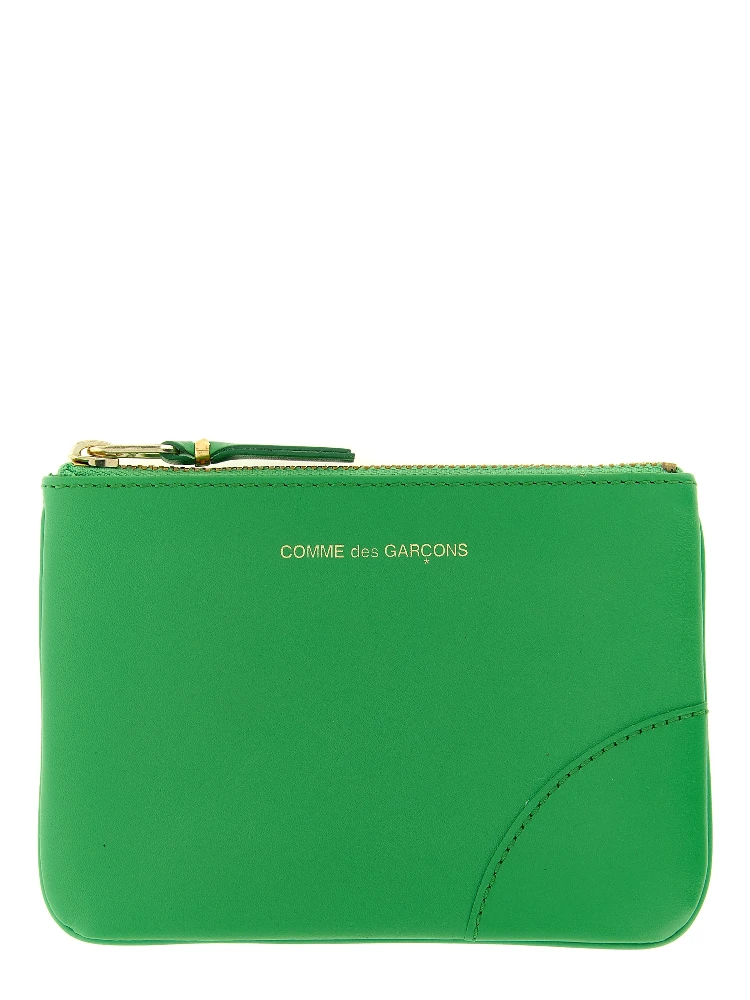 Bicolor Leather Cardholder