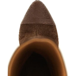 Brown Calfskin Over The Knee